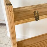 Shelf 3 vintage raw wood shelves