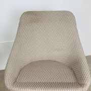 Paire de chaises coque 70's, pivotantes, vintage