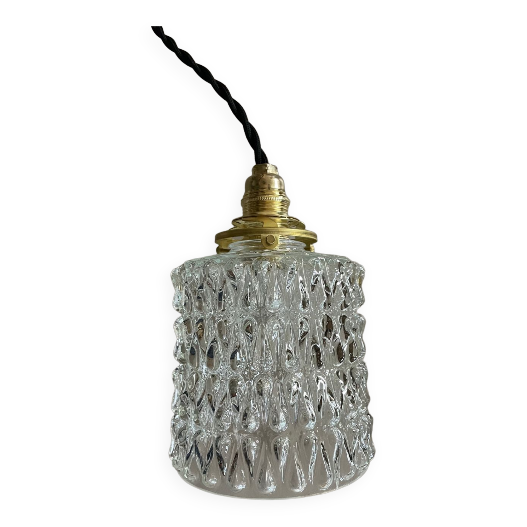 Vintage pendant light or portable lamp