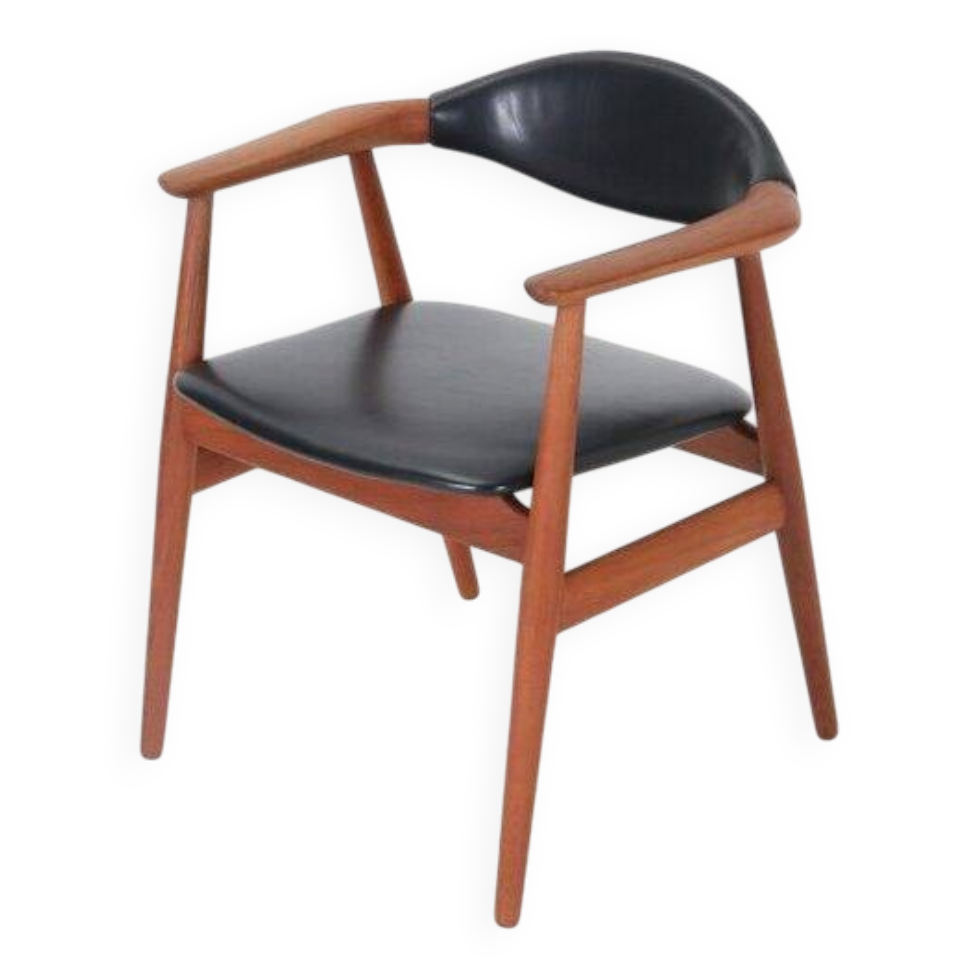 Fauteuil en teck de Svend Aage Eriksen, Glostrup Møbler