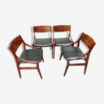 4 rosewood chairs  Vestervig Eriksen