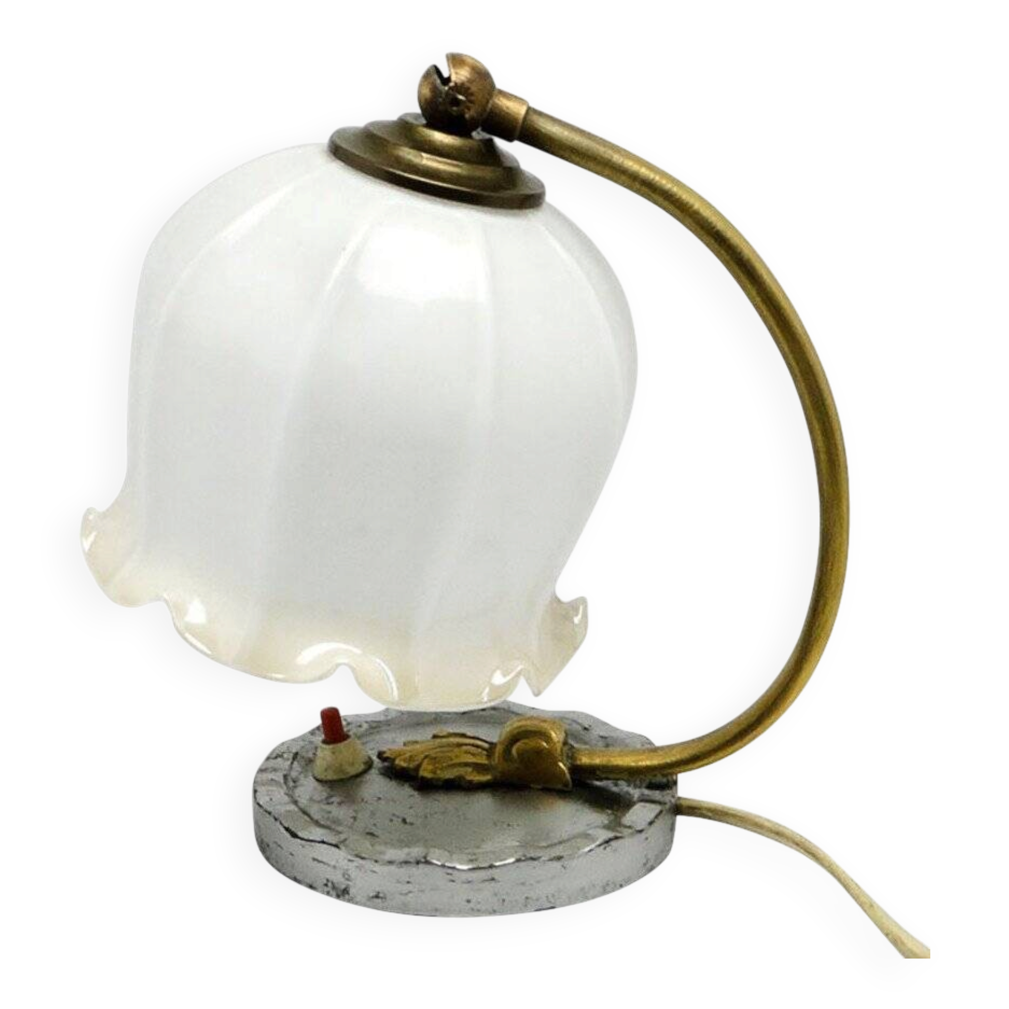Vintage bedside lamp from Polam, Poland, 1960s