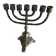 Ancien Chandelier Menorah 7 branches