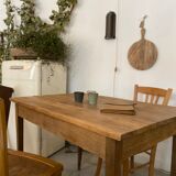 Table de ferme en chêne