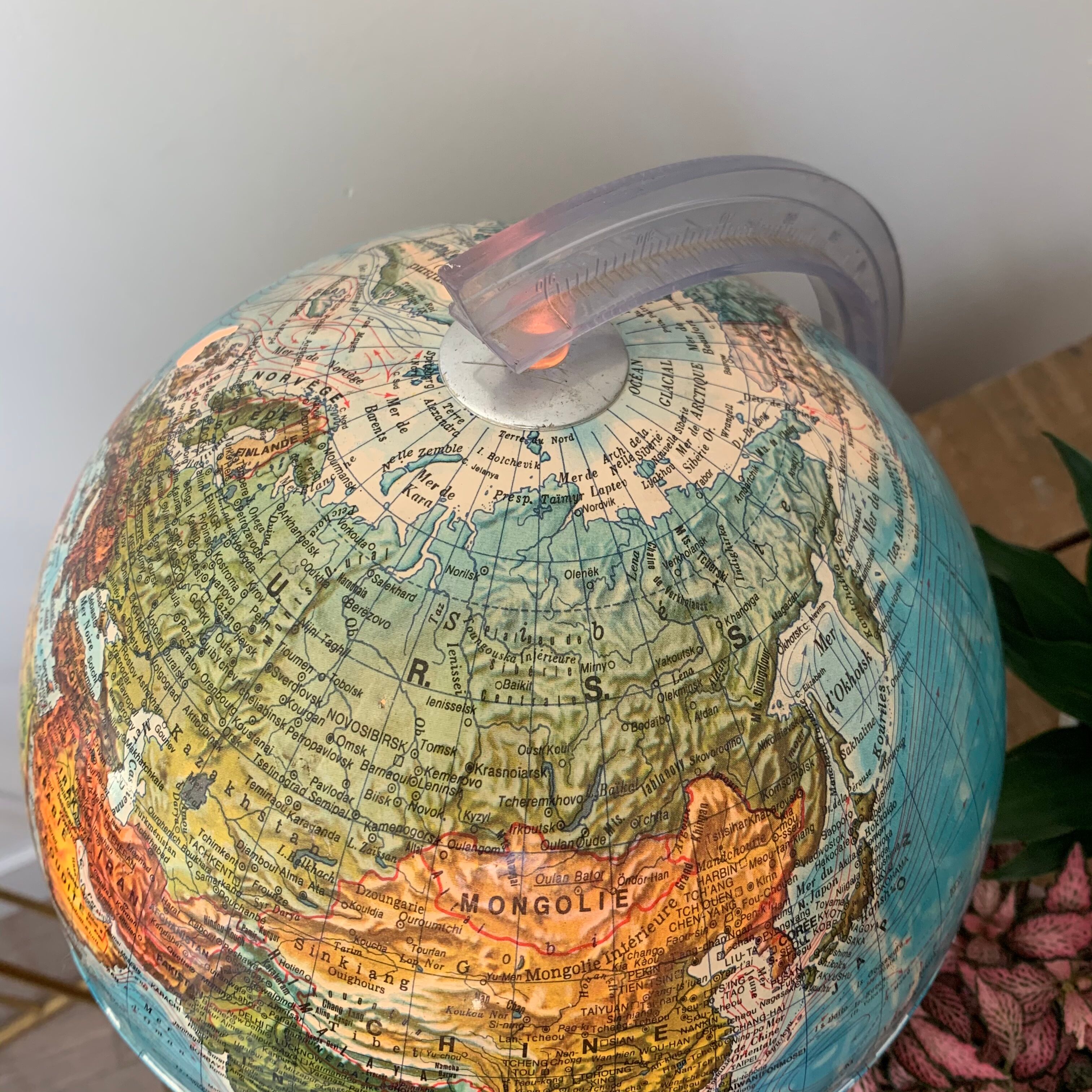 Earth globe