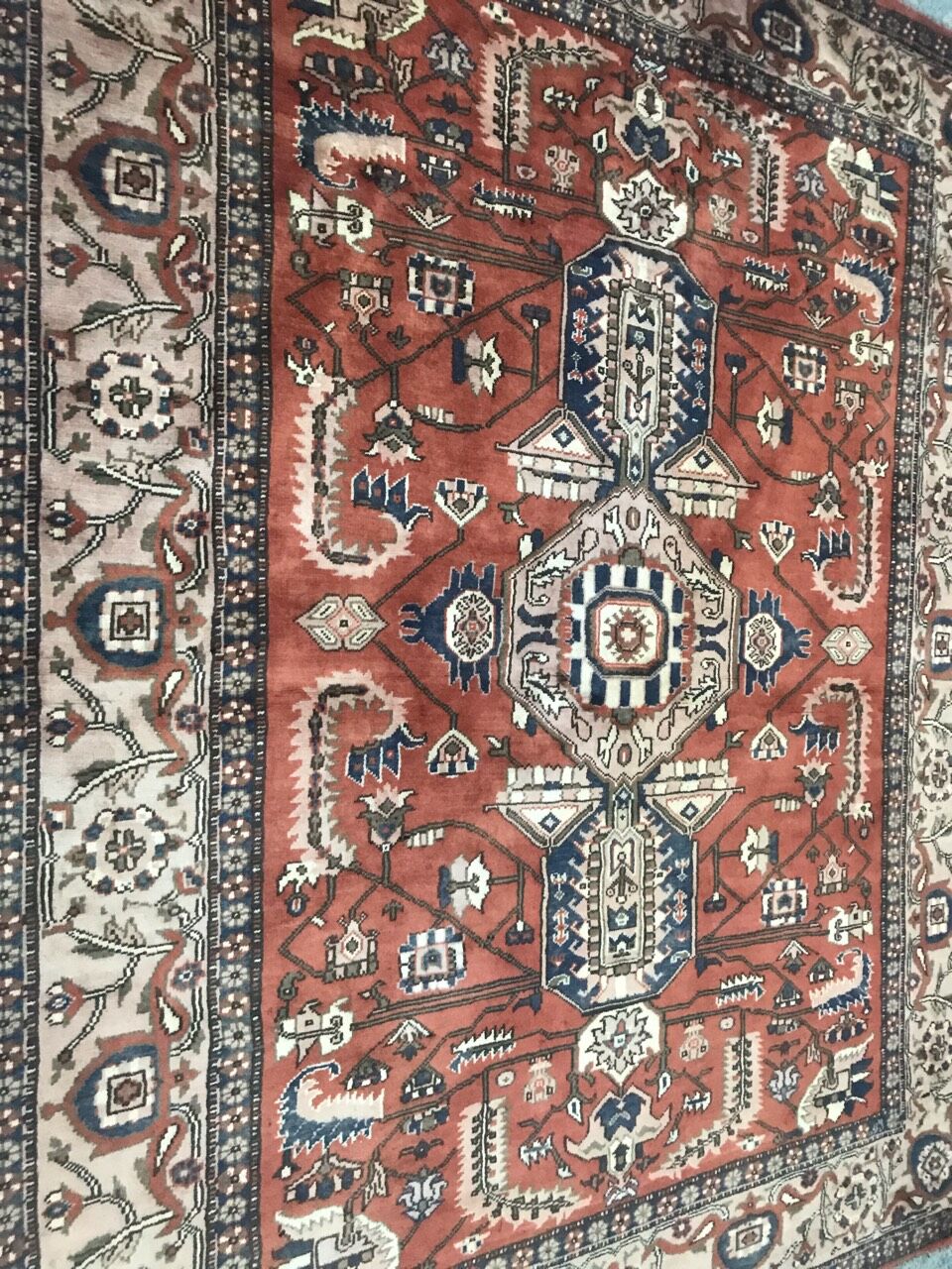 Afghan handmade rug 169x203 cm