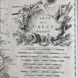 Map of "modern" Greece (circa 1782)