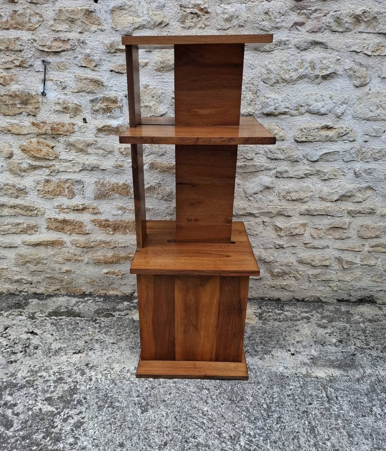 Walnut shelf ART DECO