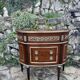 Louis XVI style mahogany and gilded bronze chest of drawers, 20th century