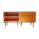Enfilade modulable, teck, 1970