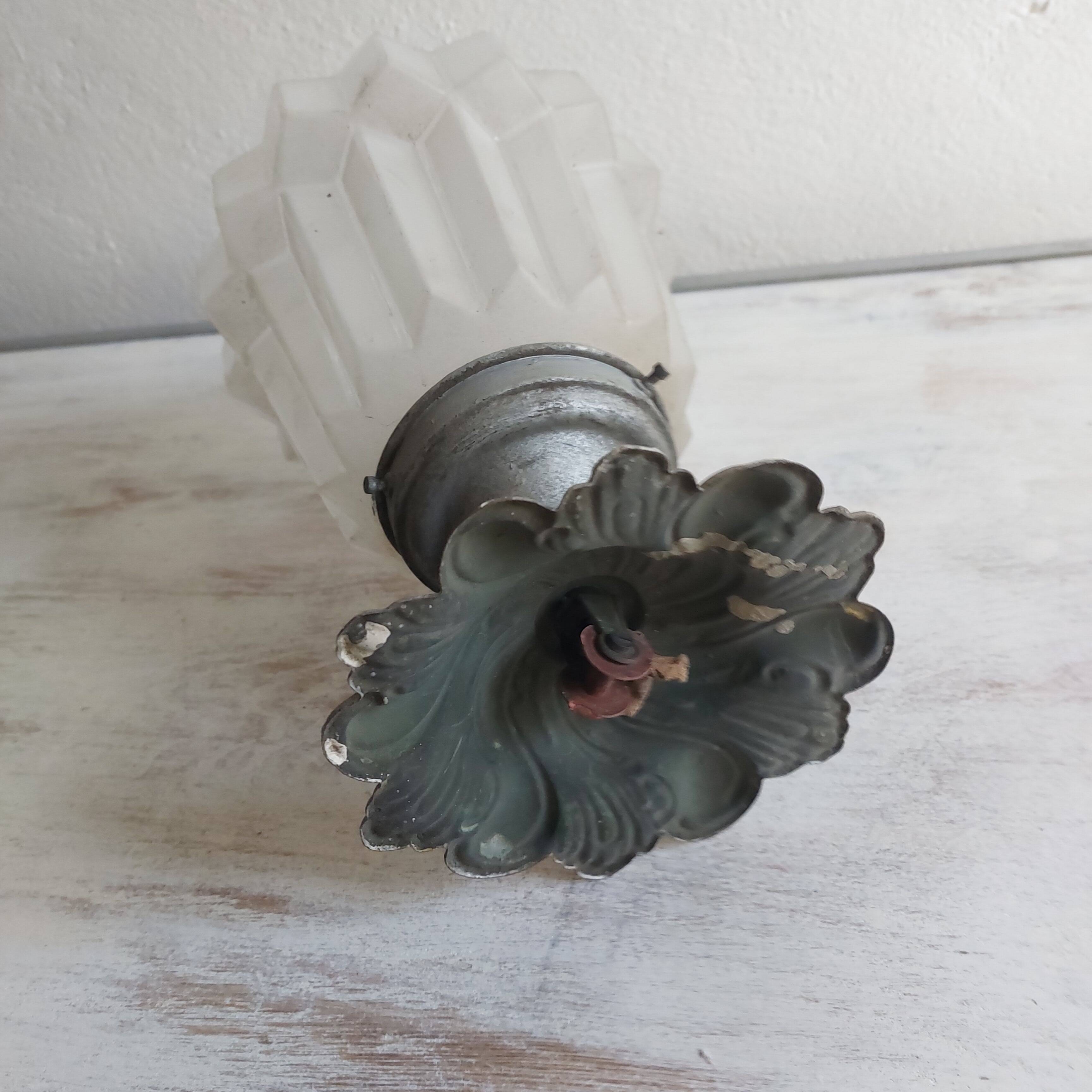 Star ceiling lamp art deco