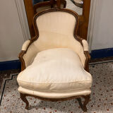 Pair of Louis XV style armchairs