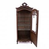 Oak display case, France, circa 1900