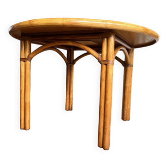 Table ronde en bois