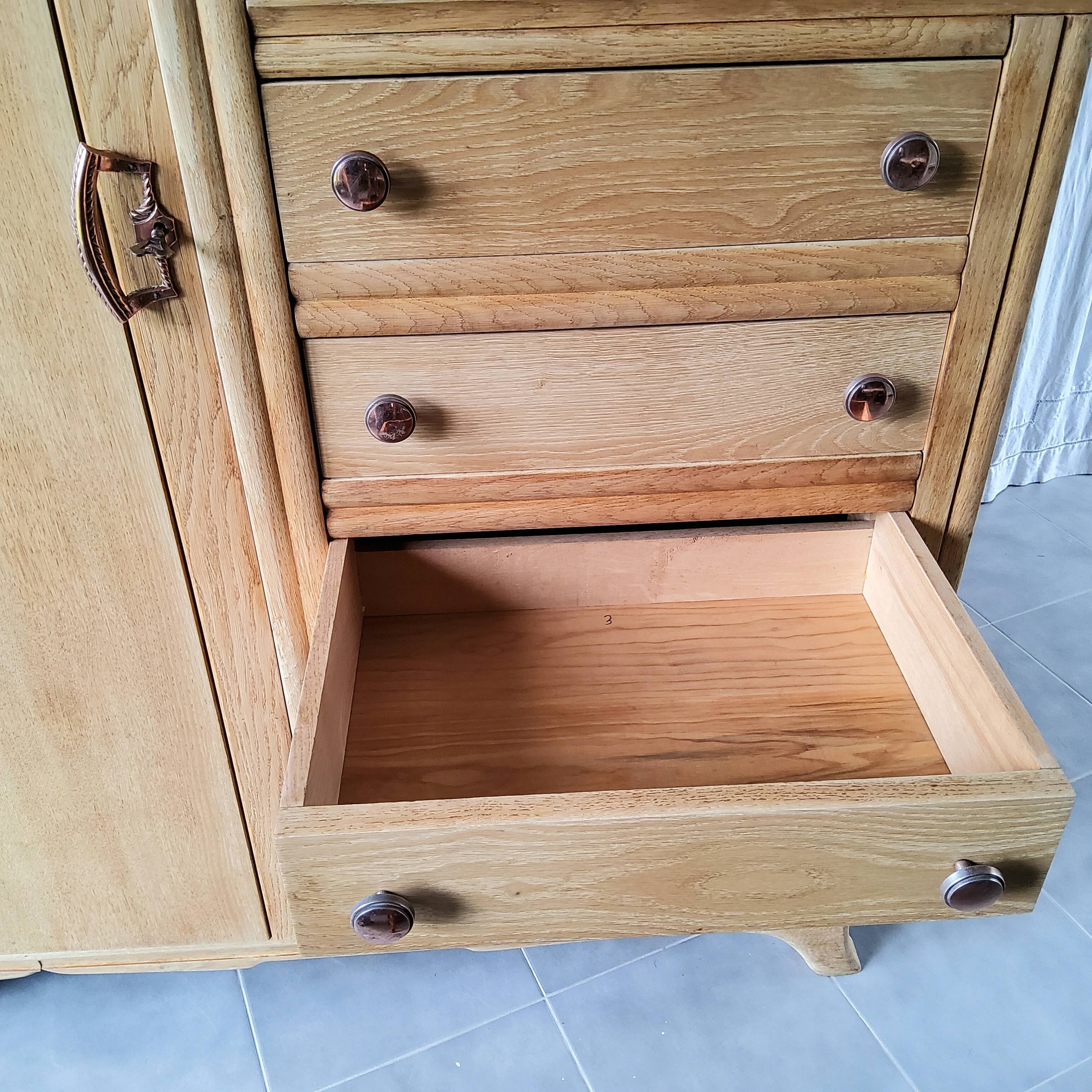 Asymmetrical wardrobe, 50s