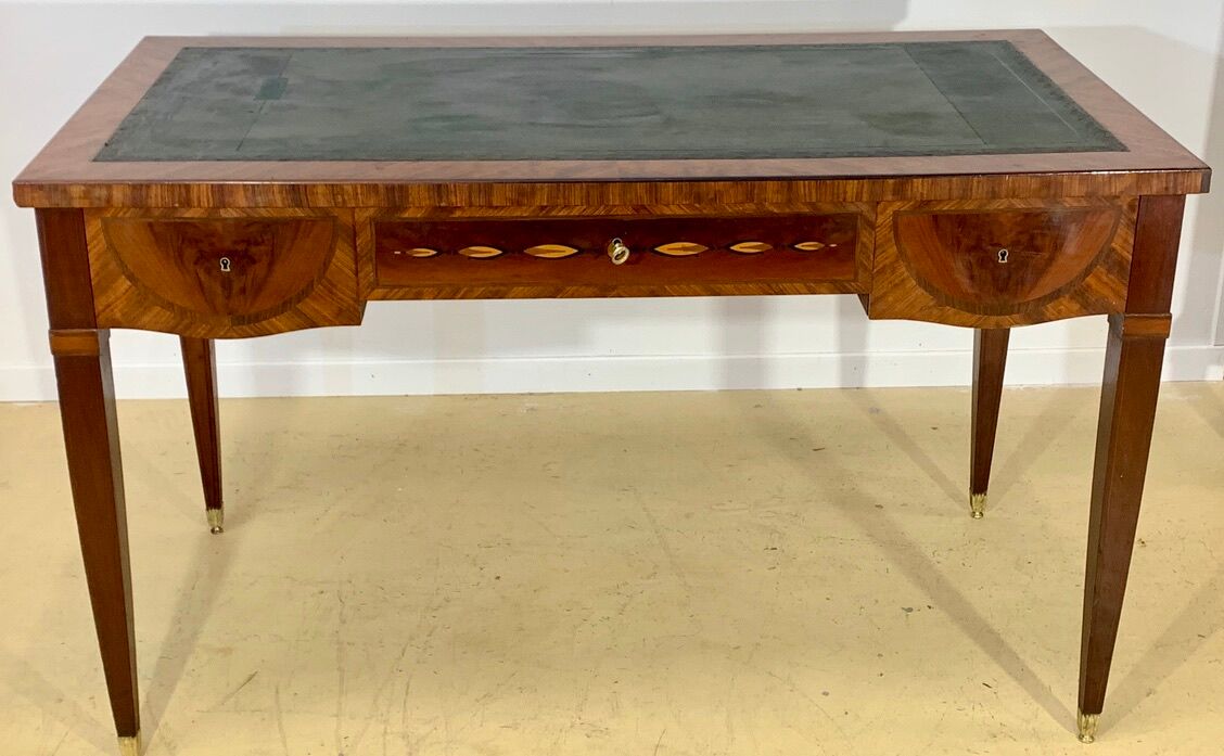 Office Art Deco period 1925 in veneer of precious wood