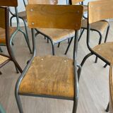 20 vintage mismatched school chairs