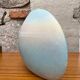 Pastel biscuit porcelain vintage "pebble" vase