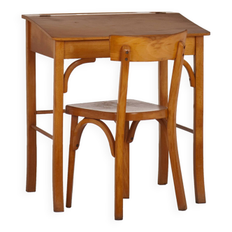 Baumann children's chair and desk vintage 1960