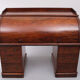 Antique Hobbs & Co. English Roll Top Cylinder Desk