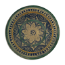 Plat en céramique glaçure crème Tunisie diamètre 23 cm xvii ou xviiie