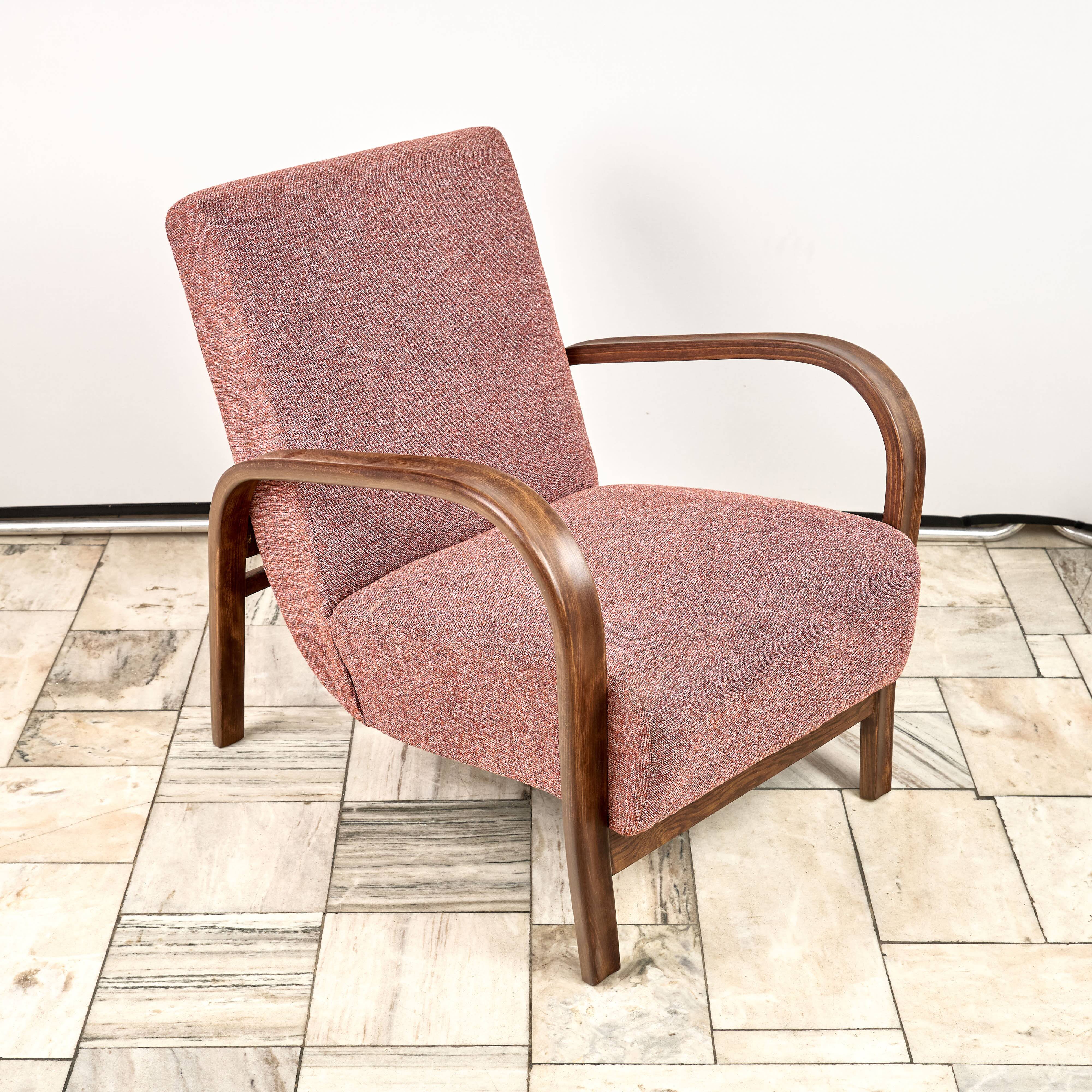 Armchair by K. Kozelka & A. Kropacek, Interier Praha, 1950s, Czechoslovakia