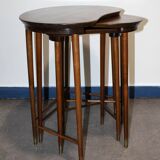 Set of three nesting tables attributed to Edmund Jørgensen, Denmark, 1980