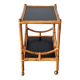 Bamboo rolling table.