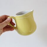 Ceramic creamer, vintage, France, 1950