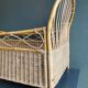 Baby rattan bed