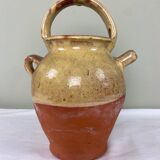 Glazed terracotta jug