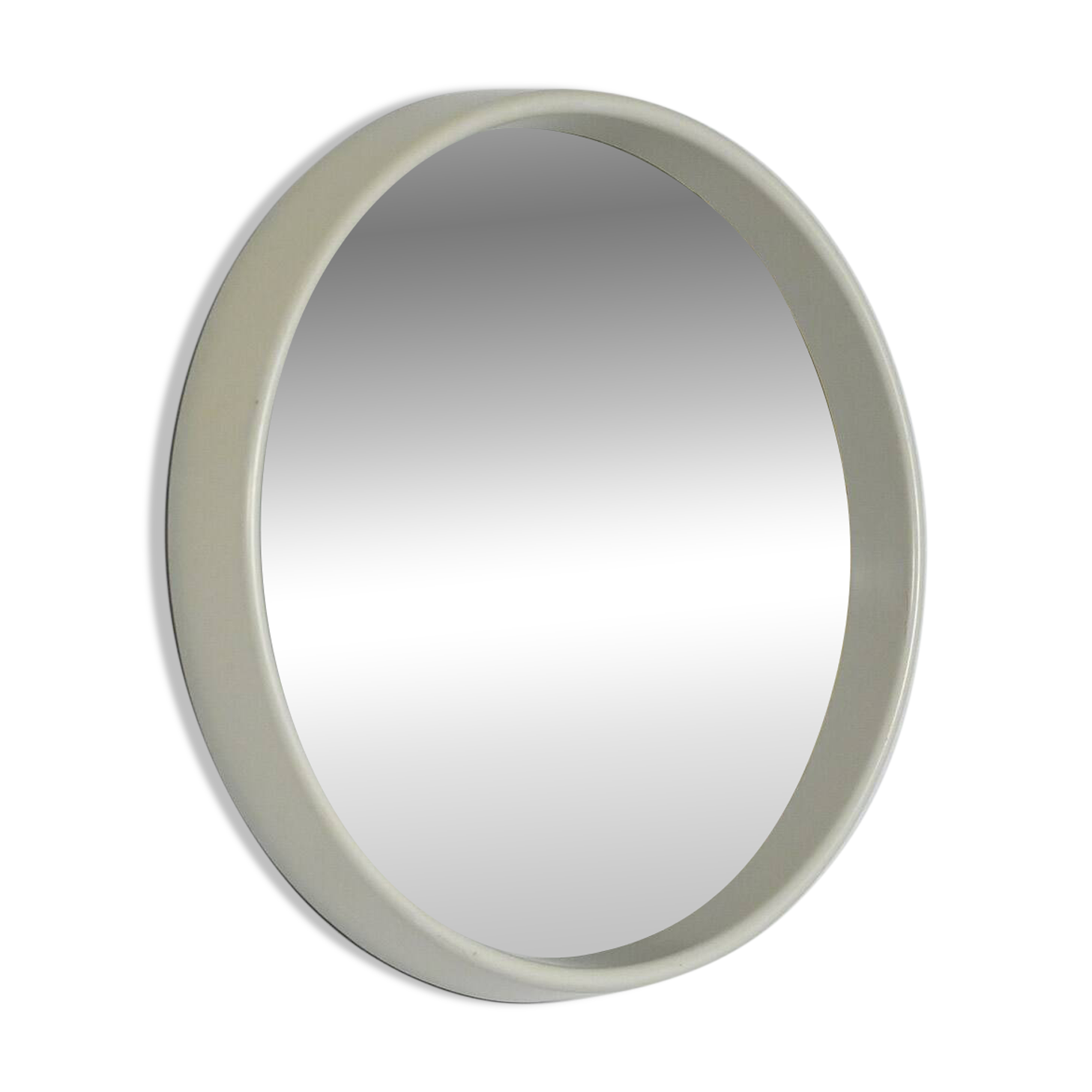 Scandinavian 1960 round mirror