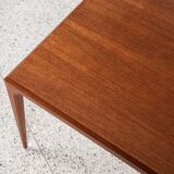 Midcentury Danish coffee table in teak by Johannes Andersen for Silkeborg 1960s