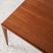 Midcentury Danish coffee table in teak by Johannes Andersen for Silkeborg 1960s