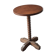 Table d'appoint, guéridon en bois, pied perlé