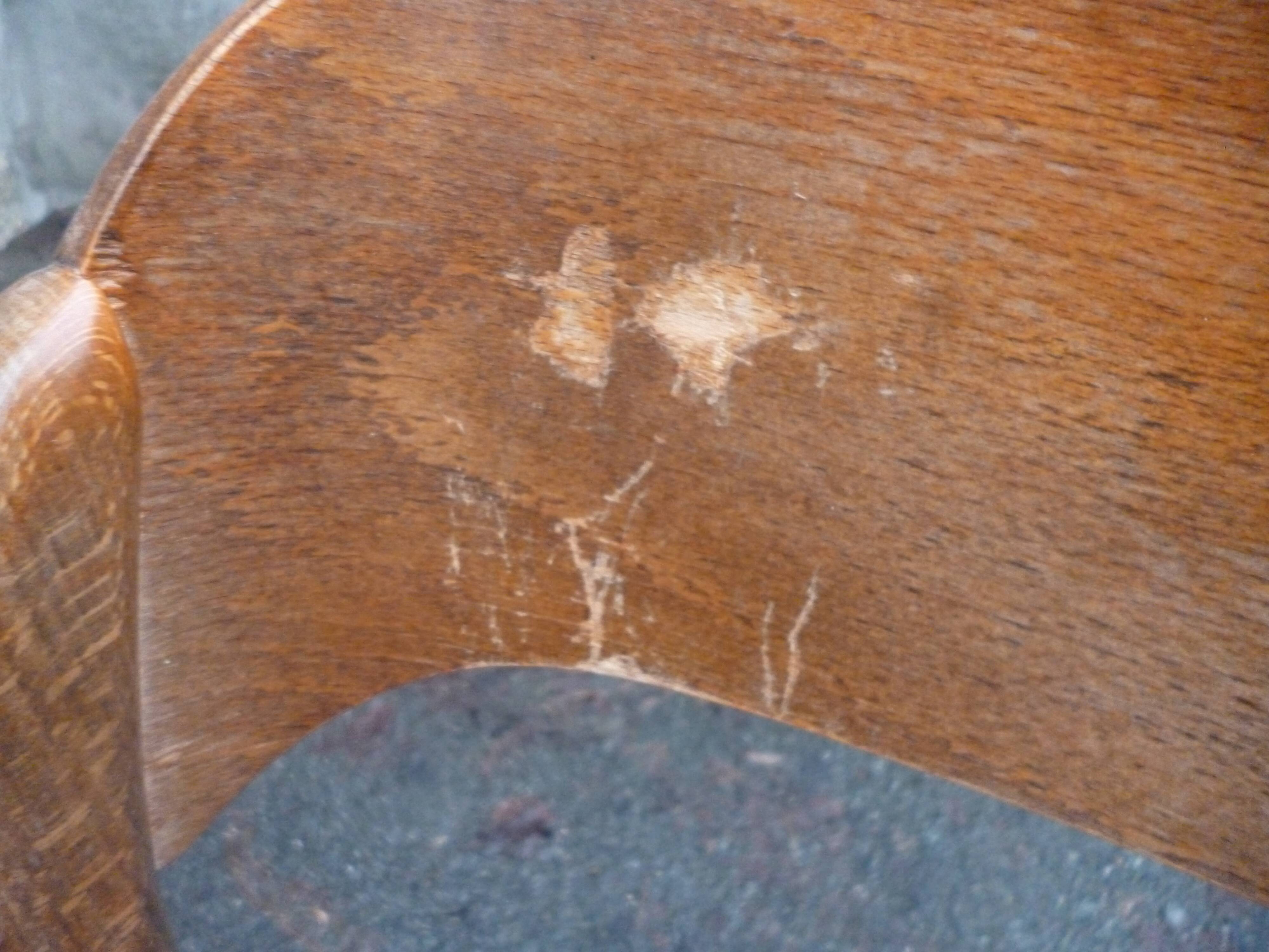 Suite de 6 chaises traineau Baumann