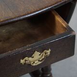 English oak gateleg table