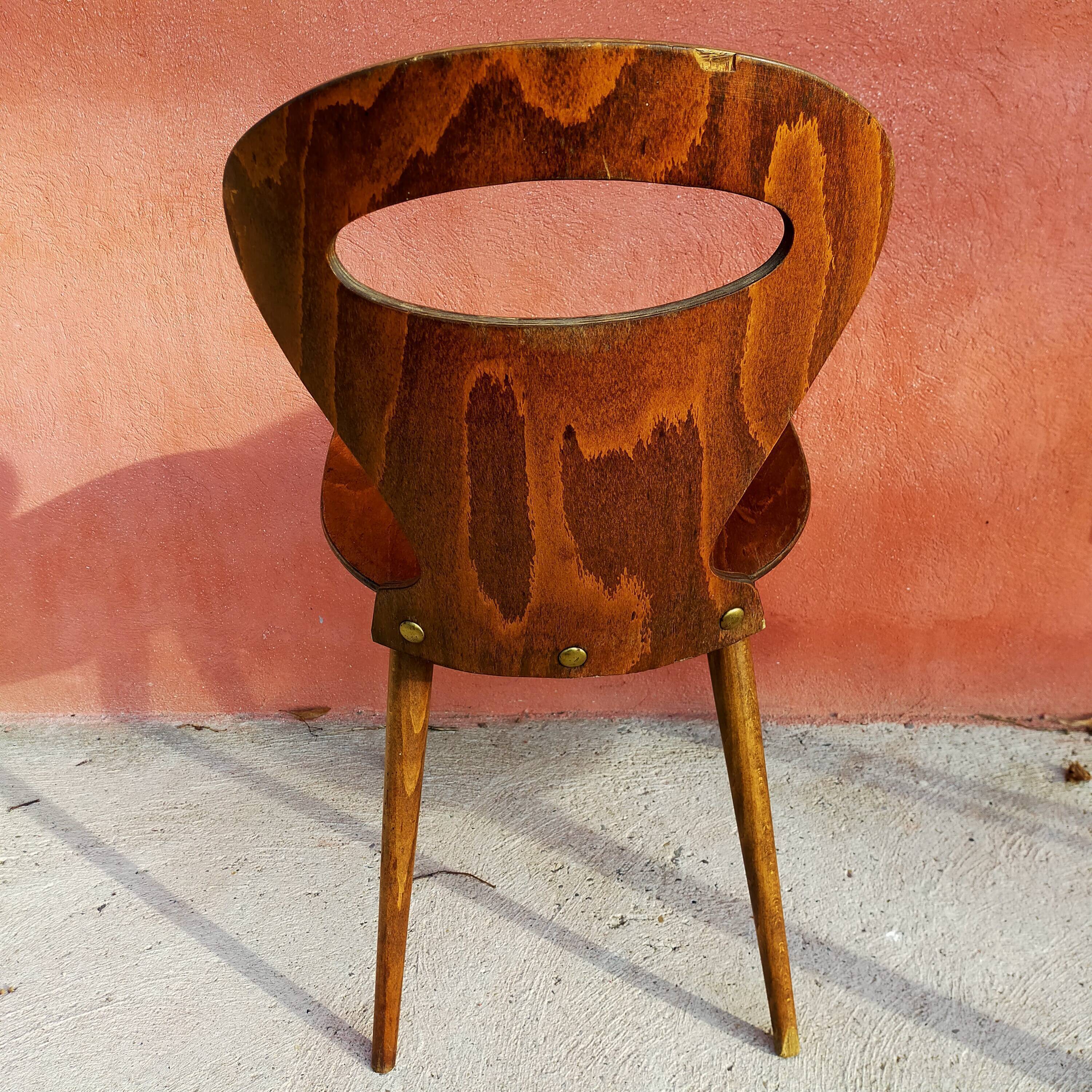 Paire de chaises Baumann fourmi