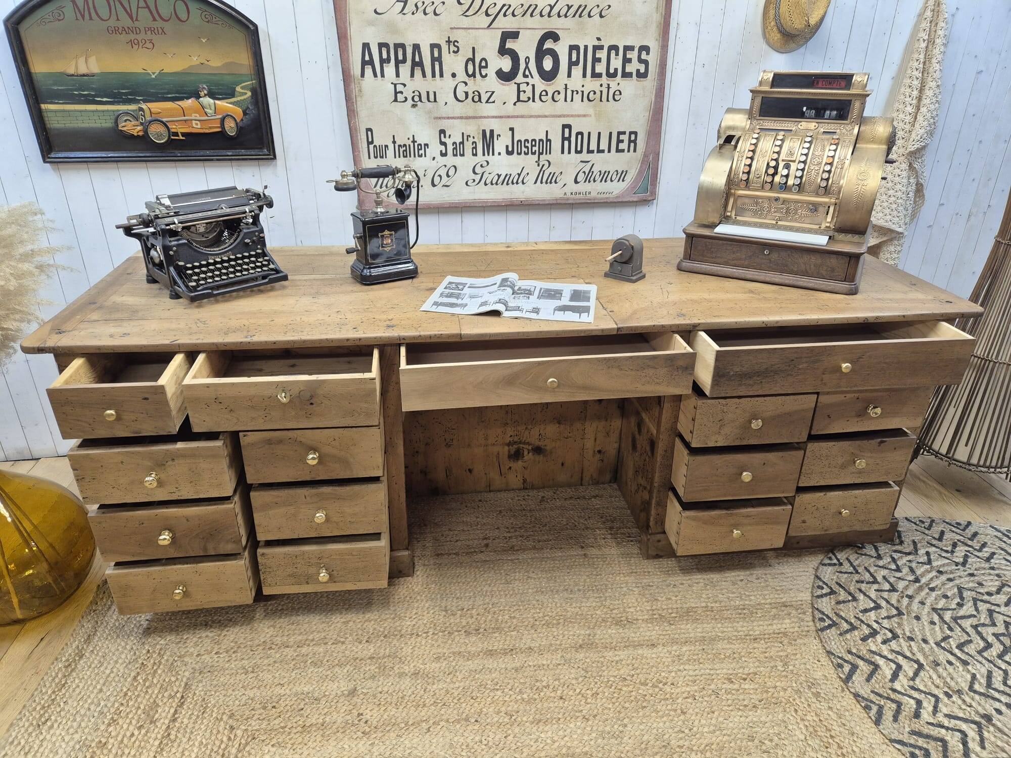 Old double-sided hardware counter