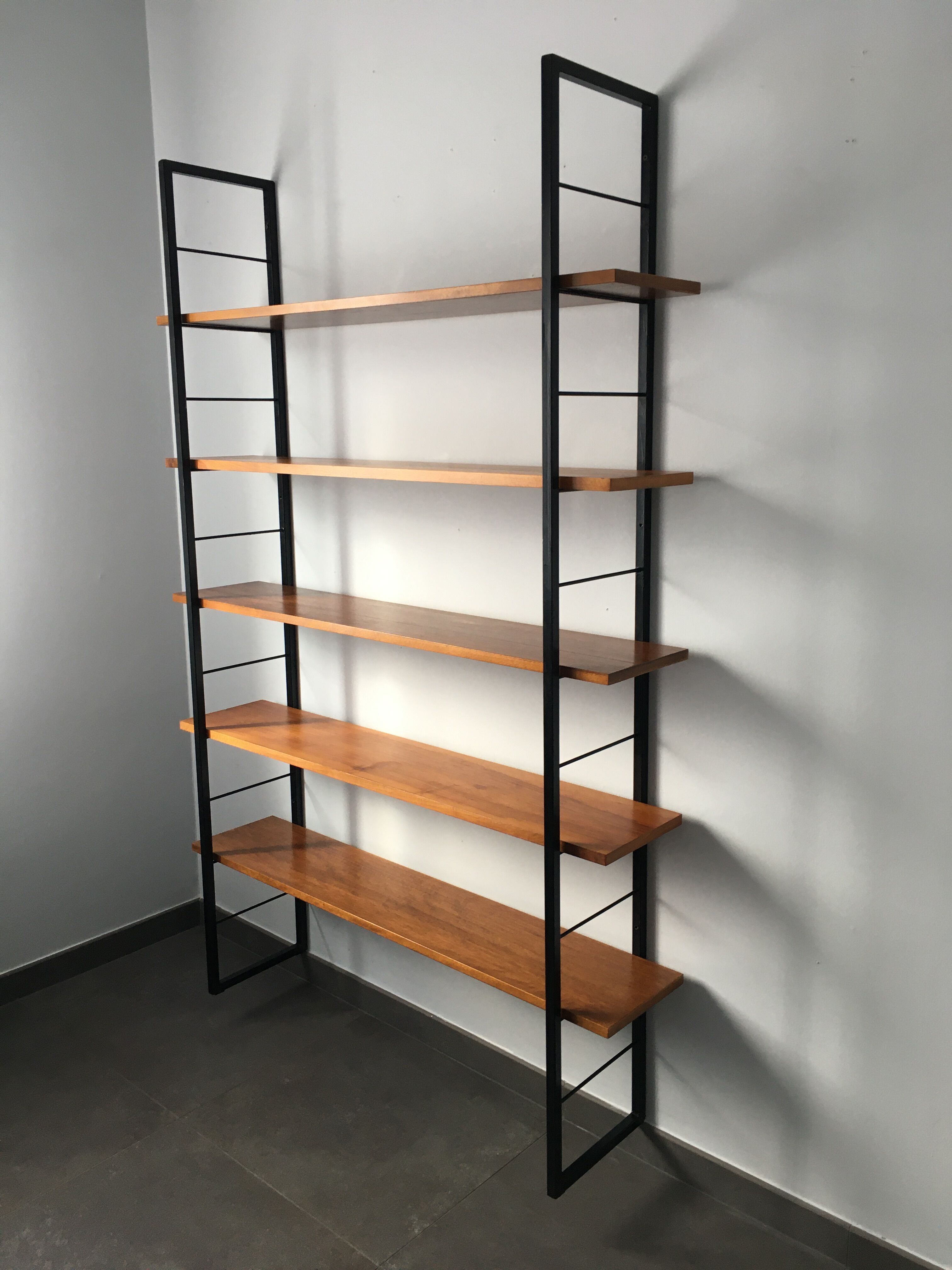 Étagère murale modulable années 60