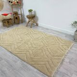 Handmade Moroccan Berber carpet 232 X 138 CM
