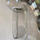 Large chrome metal Space Age chandelier