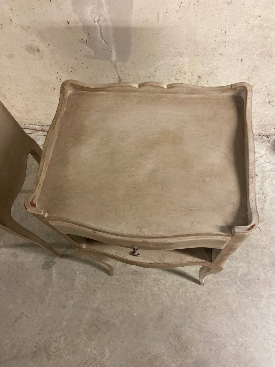 Paire  de chevets ancien rénovés - Patine à l’ancienne