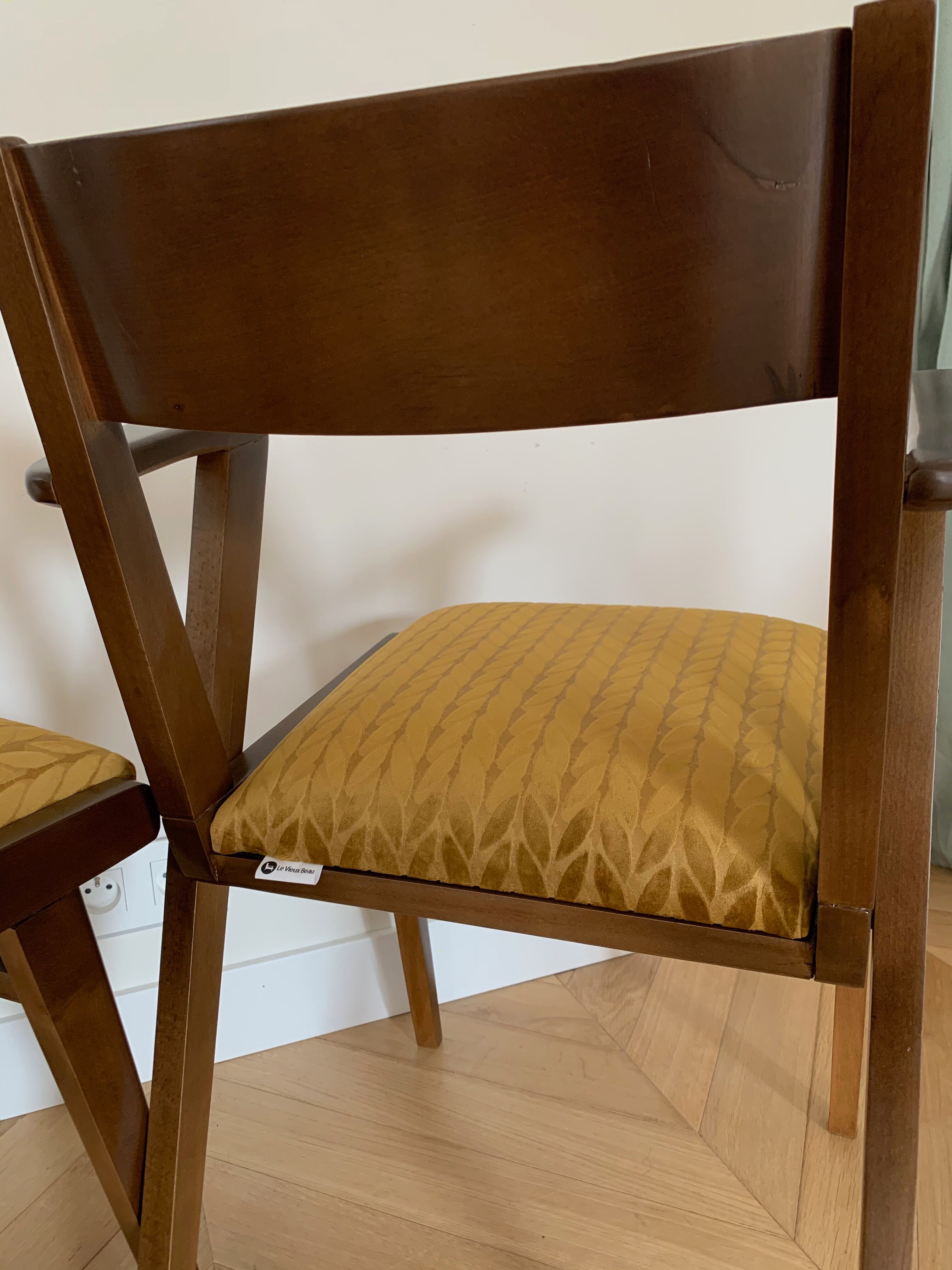 Pair of bridges chairs