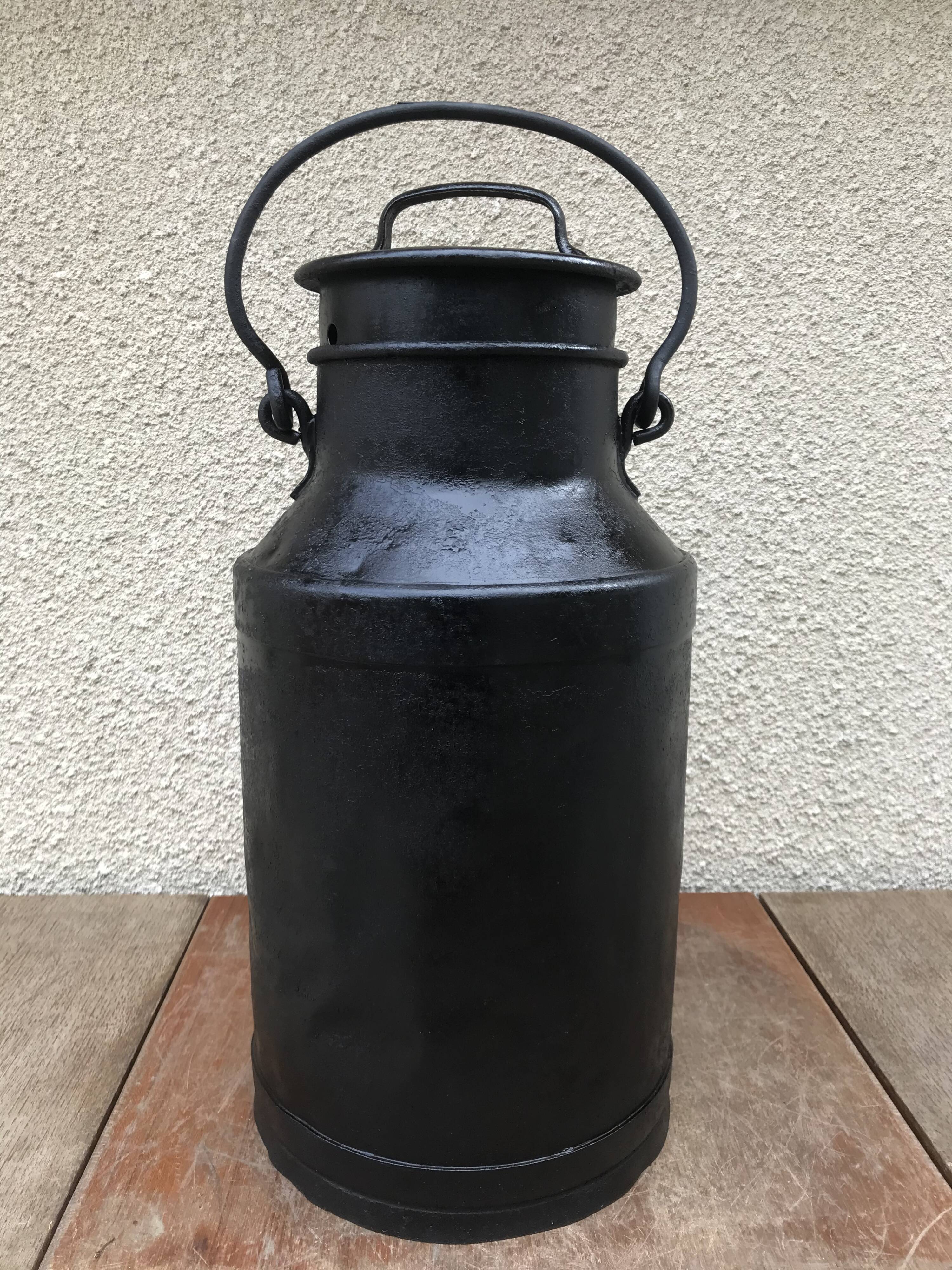 Old milk pot