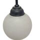 Vintage Communist Pendant Lamp, Poland, 1970s
