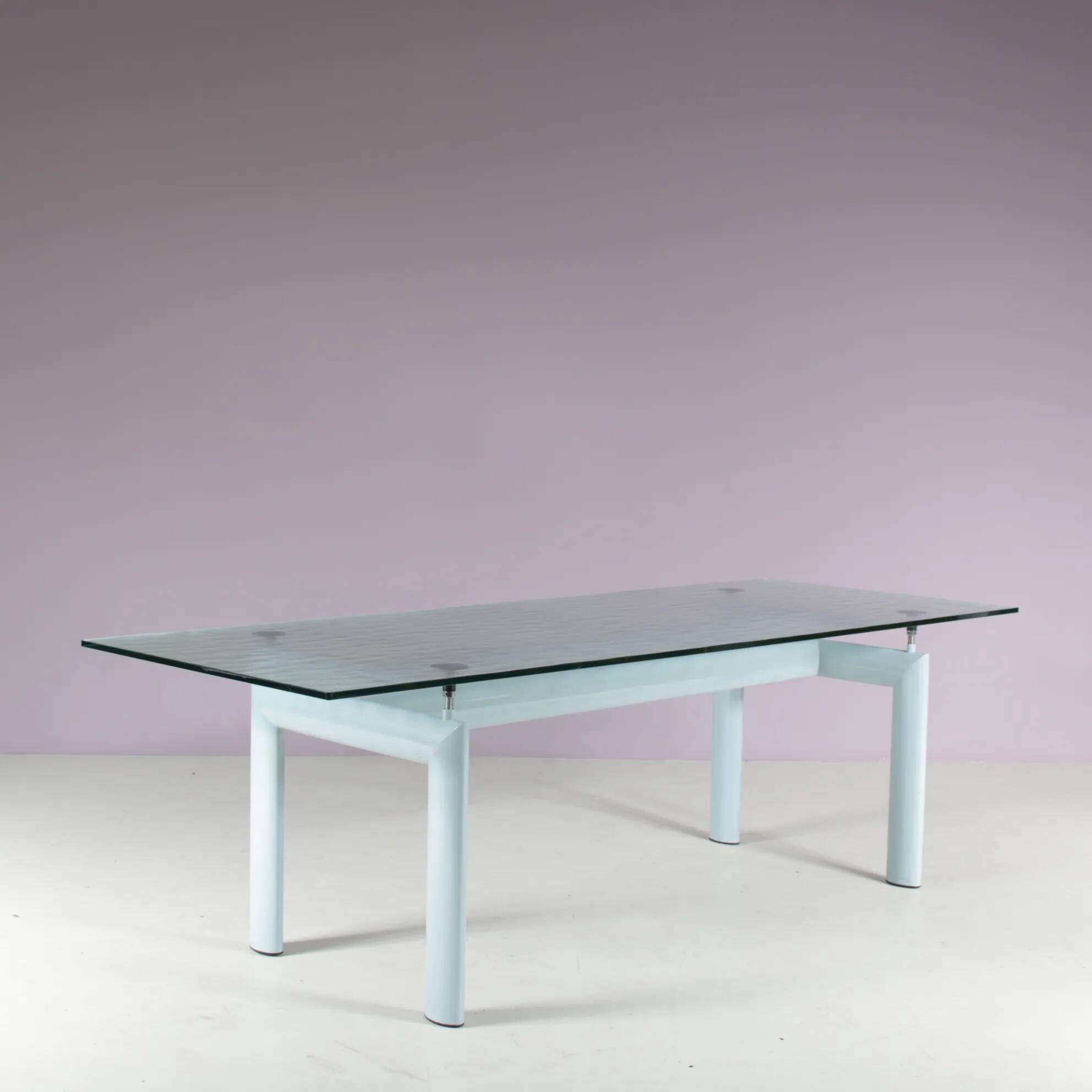 Le Corbusier “LC6” dining table for Cassina, Italy 1980