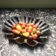Panier 1900, carton bouilli et nacre
