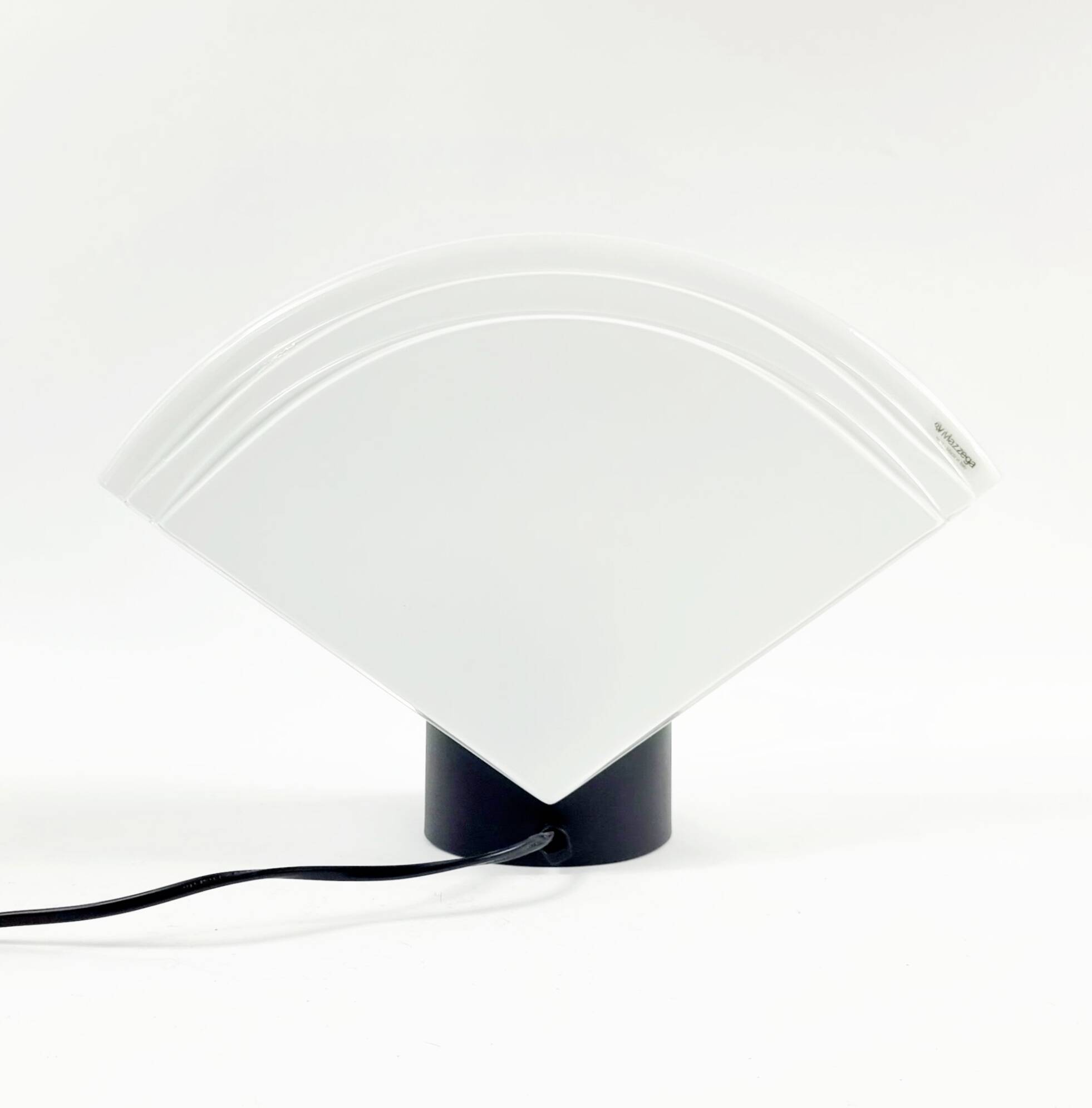 Grande lampe de bureau ou de table en verre de Murano d'AV Mazzega, Italie, années 1970.