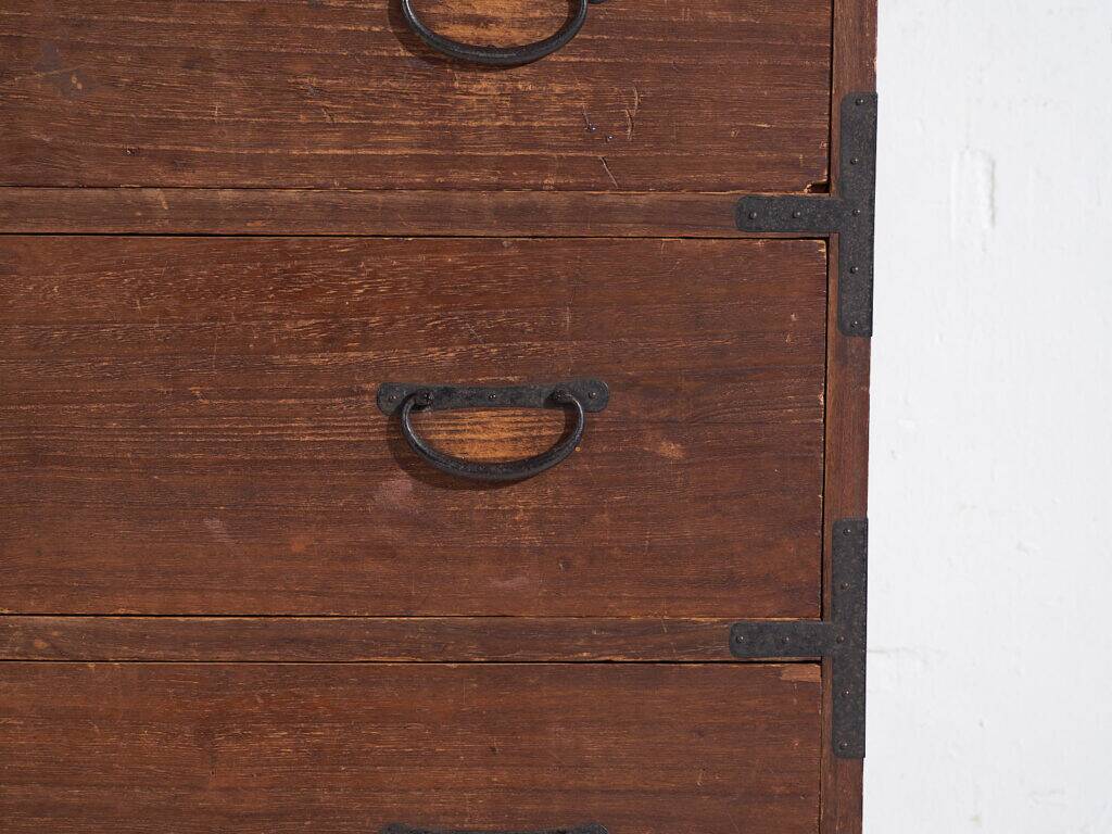 Commode Tansu japonaise – Période Meiji / Taishō (c.1868-1926)